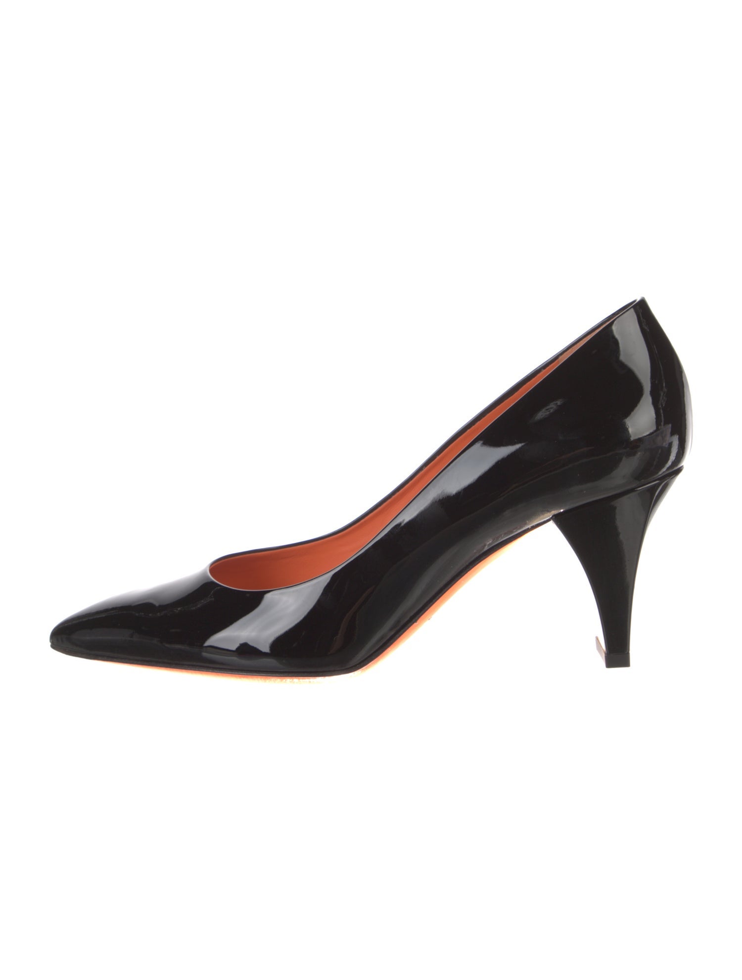 Santoni Patent Leather Pumps