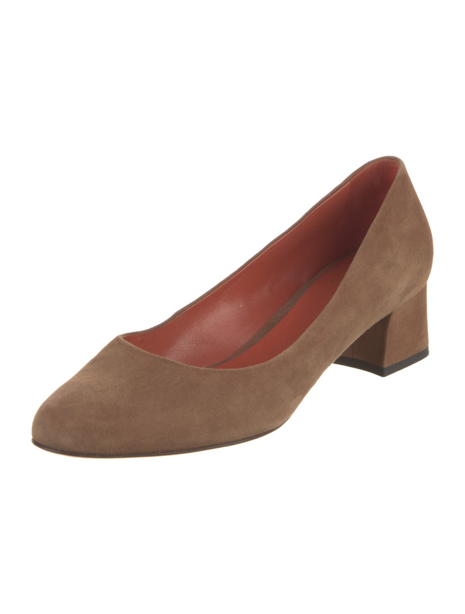 Santoni Suede Pumps