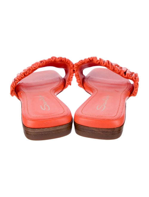 Santoni Leather Slides