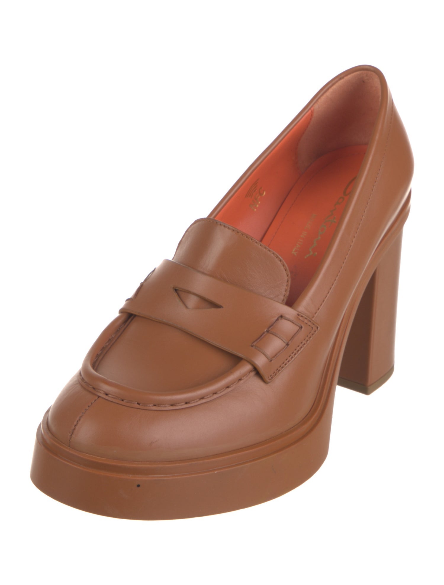 Santoni Leather Pumps