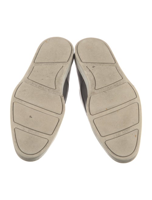 Santoni Leather Monk Straps