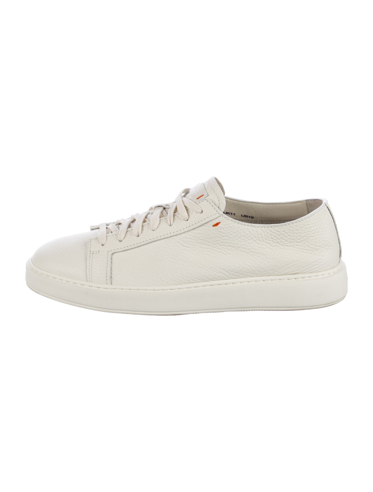 Santoni Leather Sneakers