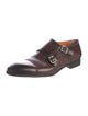 Santoni Leather Monk Straps