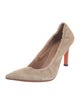 Santoni Suede Pumps