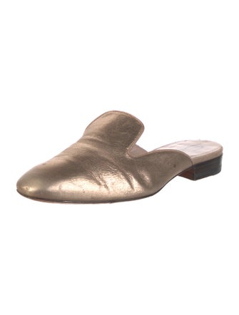 Santoni Leather Mules