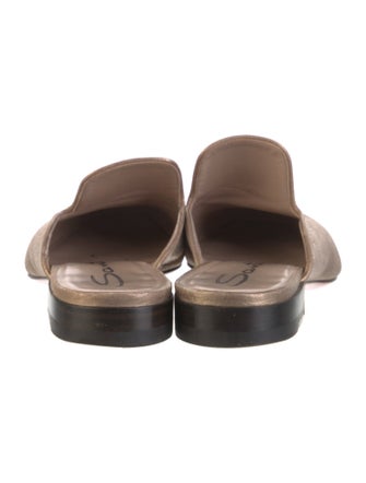 Santoni Leather Mules