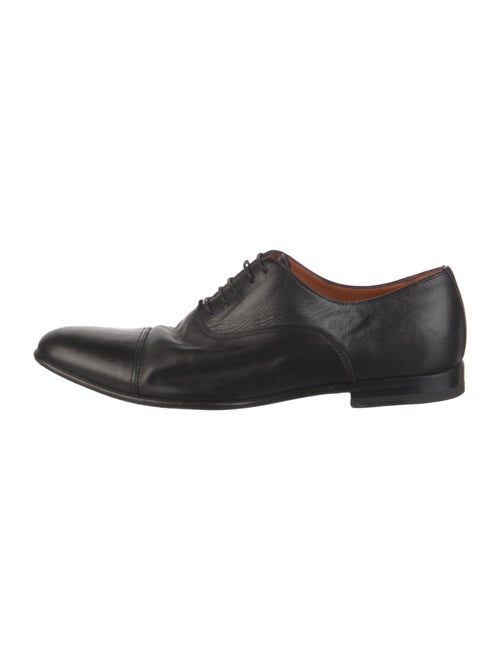 Santoni Leather Oxfords