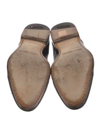 Santoni Leather Oxfords