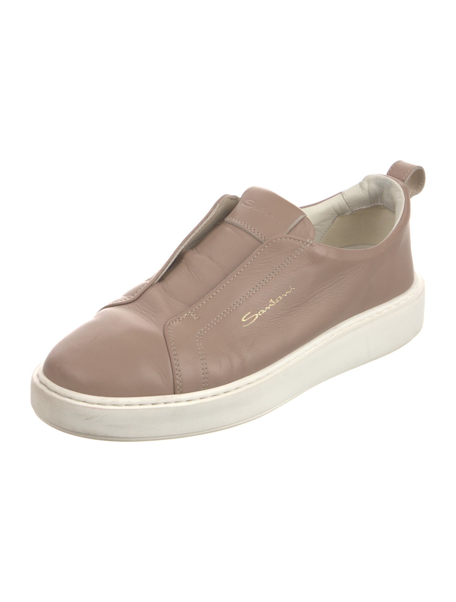 Santoni Suede Sneakers