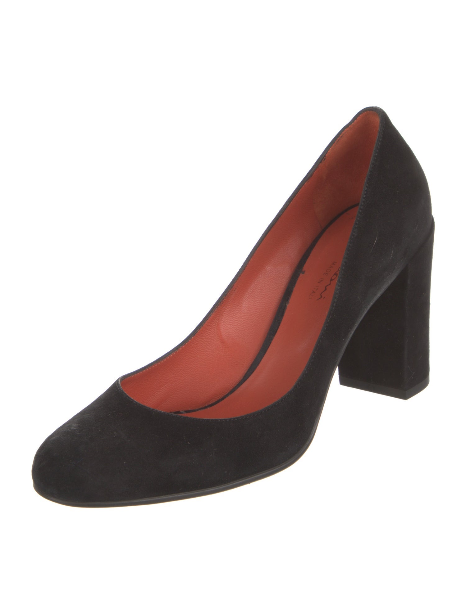 Santoni Suede Pumps