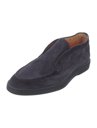 Santoni Suede Sneakers