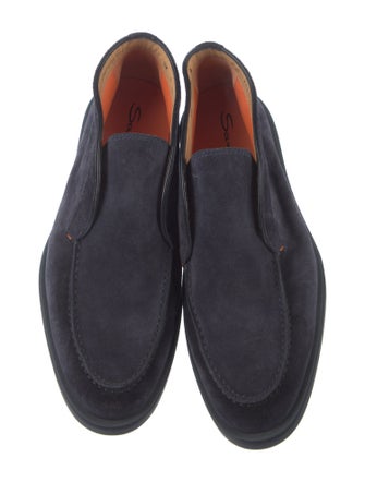Santoni Suede Sneakers