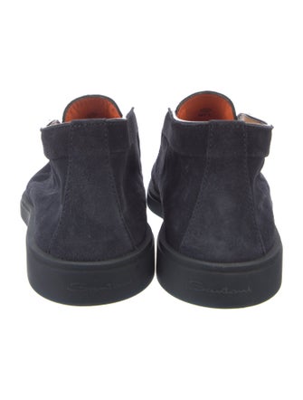 Santoni Suede Sneakers