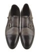 Santoni Leather Monk Straps