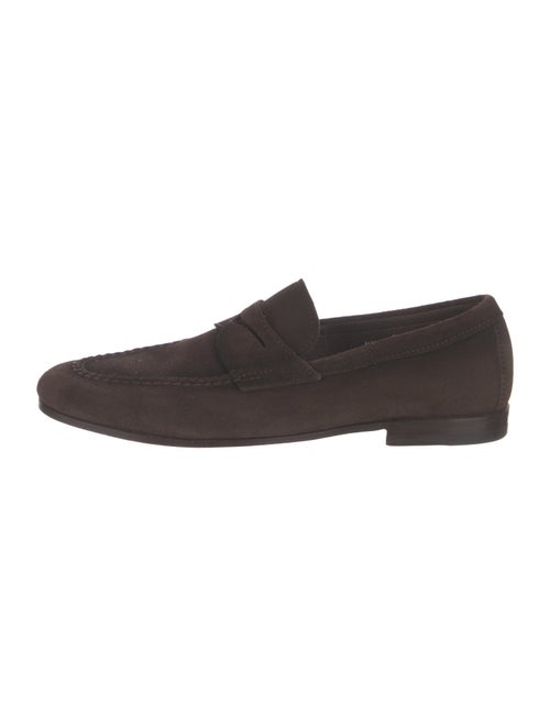 Santoni Suede Loafers