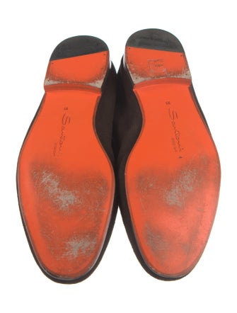 Santoni Suede Loafers