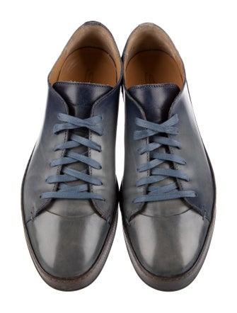 Santoni Leather Sneakers
