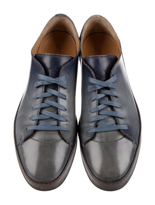 Santoni Leather Sneakers