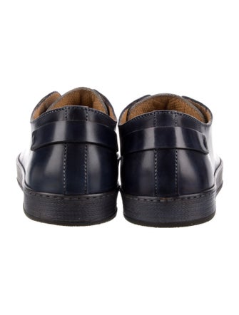 Santoni Leather Sneakers