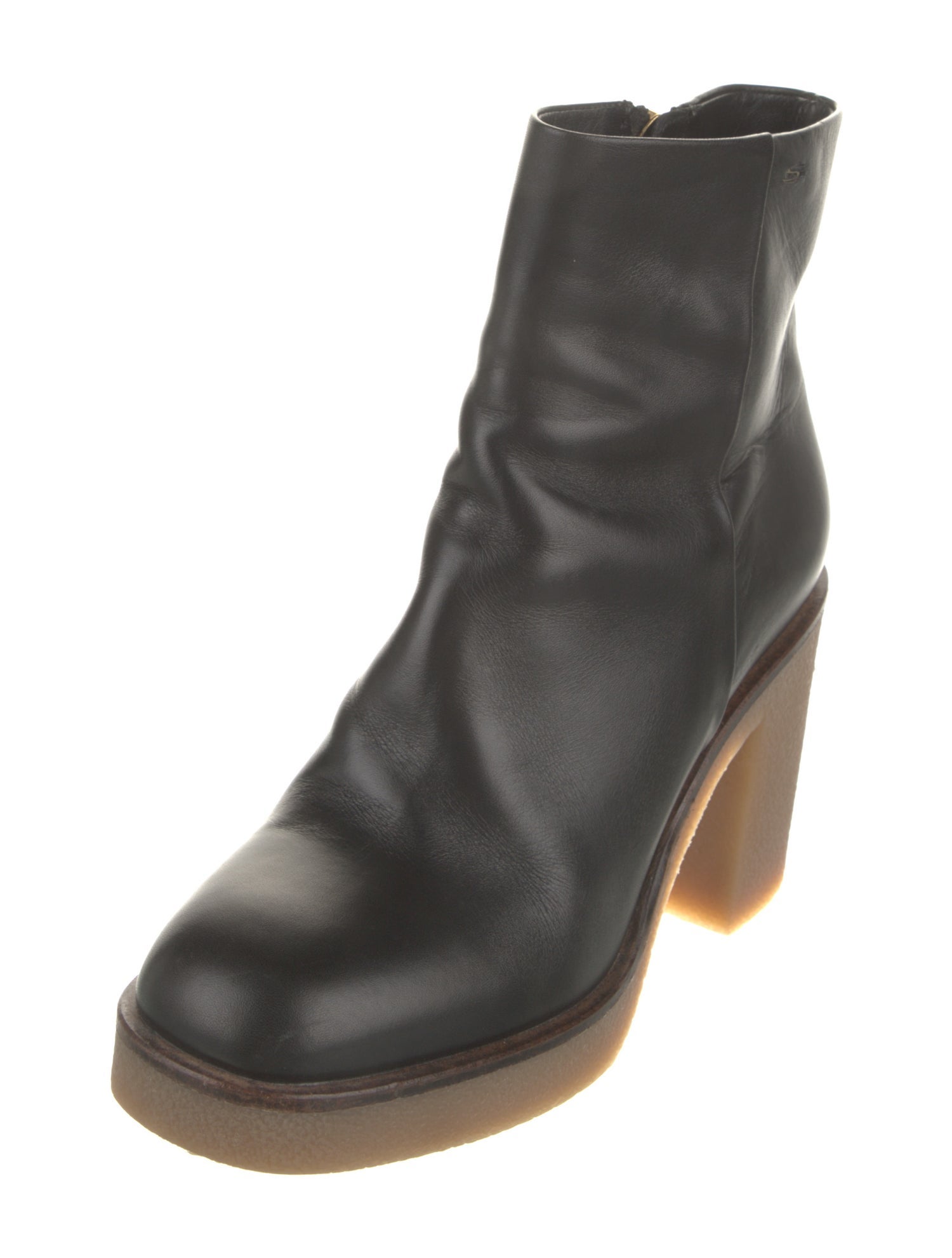 Santoni Leather Boots