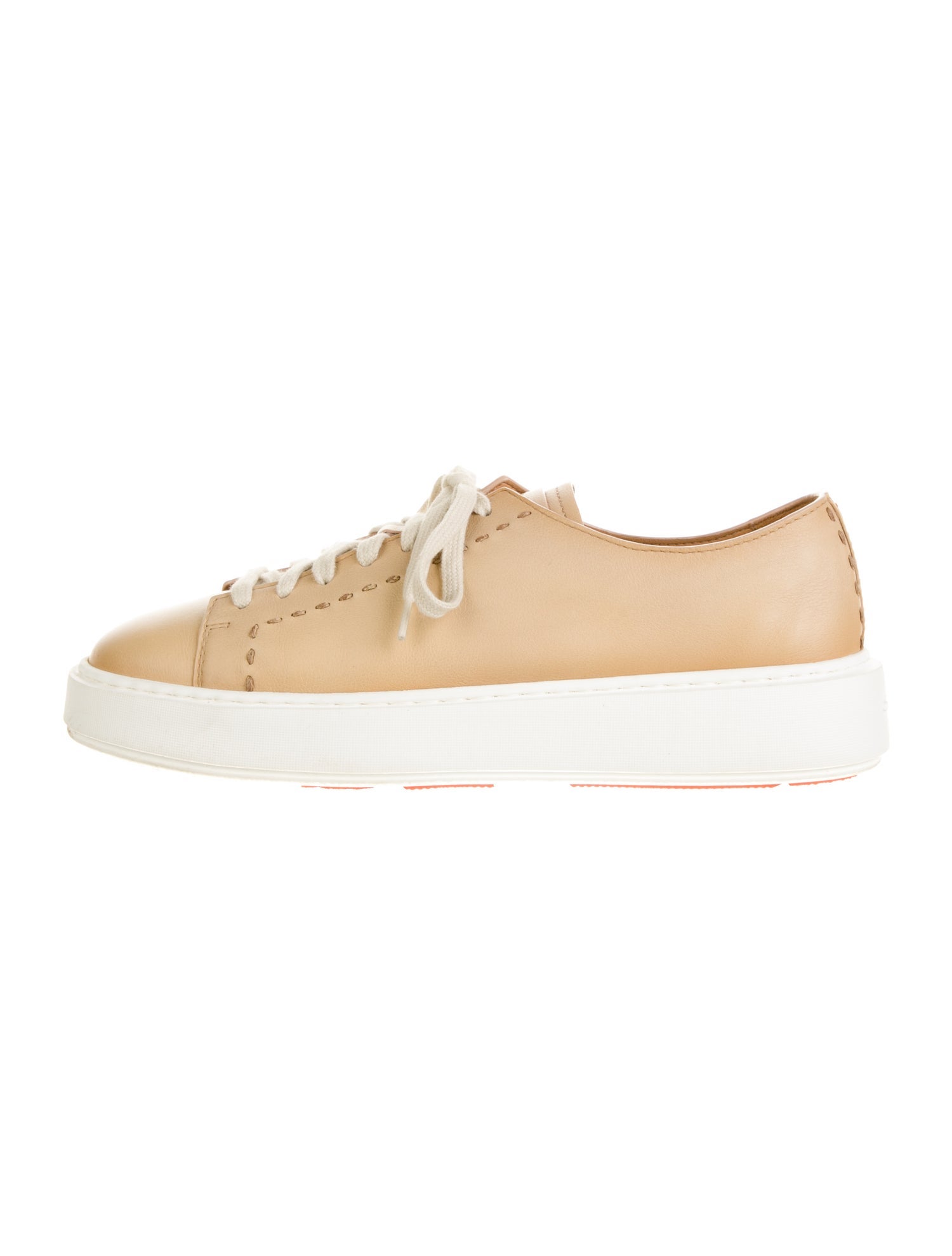 Santoni Leather Sneakers
