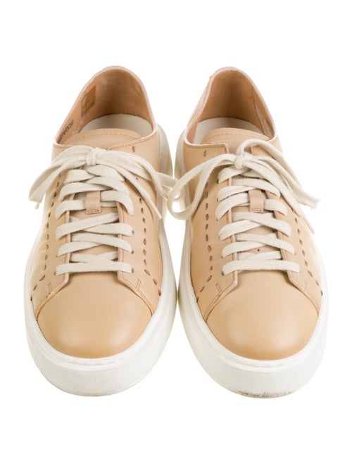 Santoni Leather Sneakers