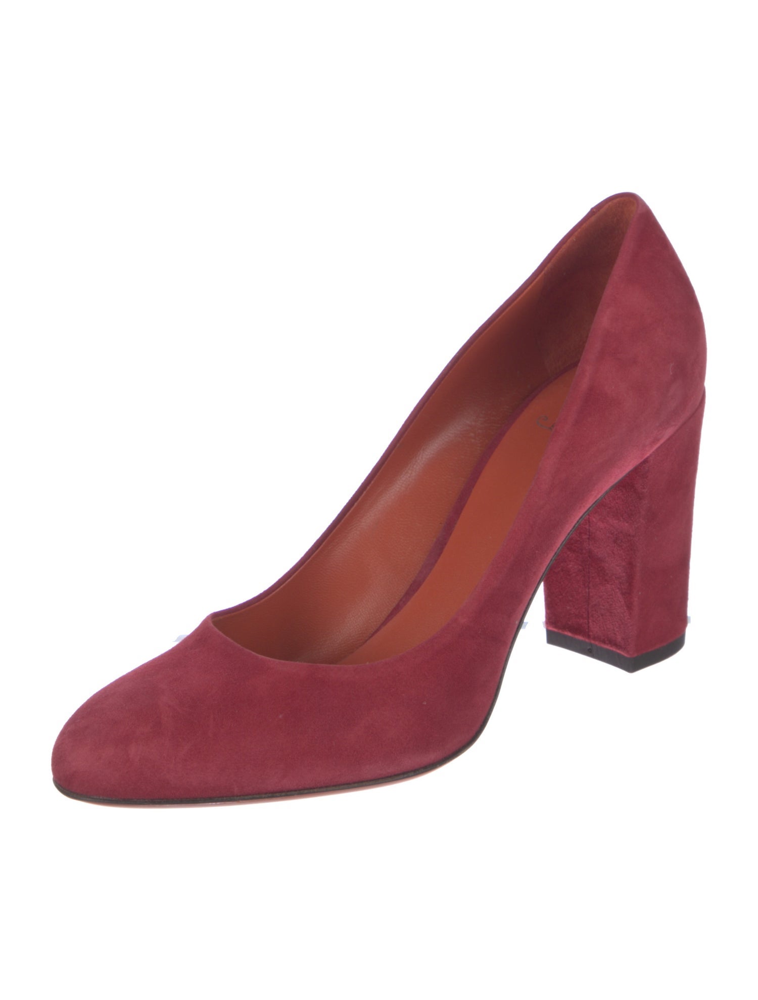Santoni Suede Pumps