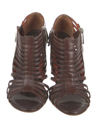 Santoni Leather Sandals