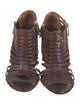 Santoni Leather Sandals