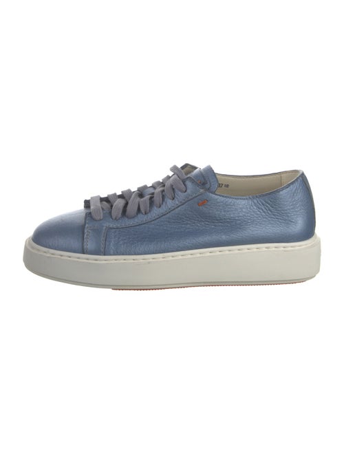 Santoni Leather Sneakers