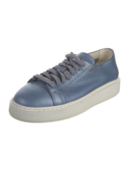 Santoni Leather Sneakers