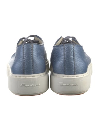 Santoni Leather Sneakers