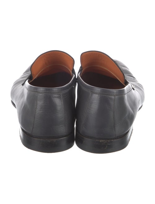 Santoni Leather Dress Loafers