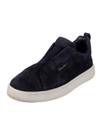 Santoni Suede Sneakers