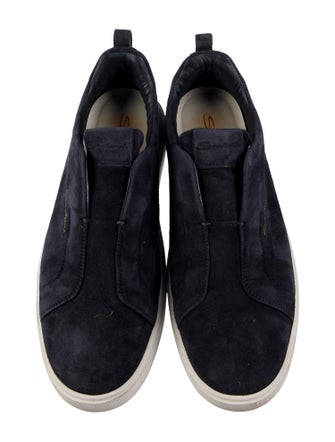 Santoni Suede Sneakers