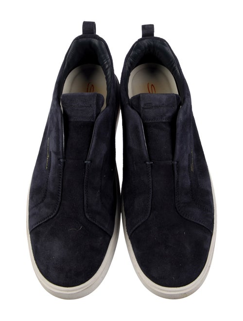 Santoni Suede Sneakers