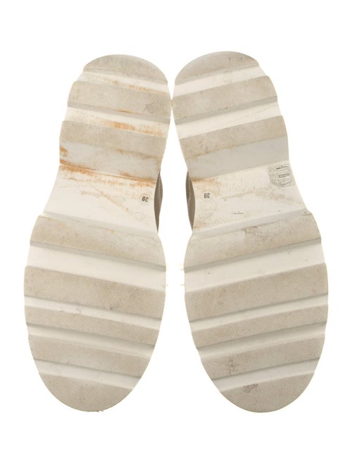 Santoni Leather Lace-Up Boots