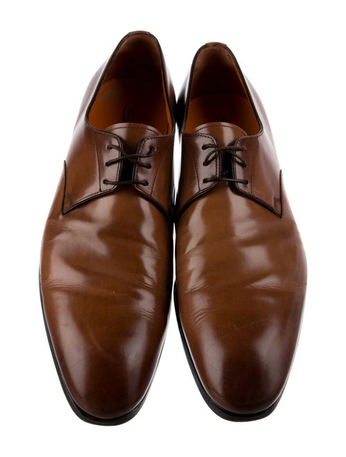 Santoni Induct Leather Derby Shoes