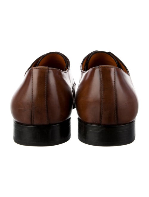 Santoni Induct Leather Derby Shoes