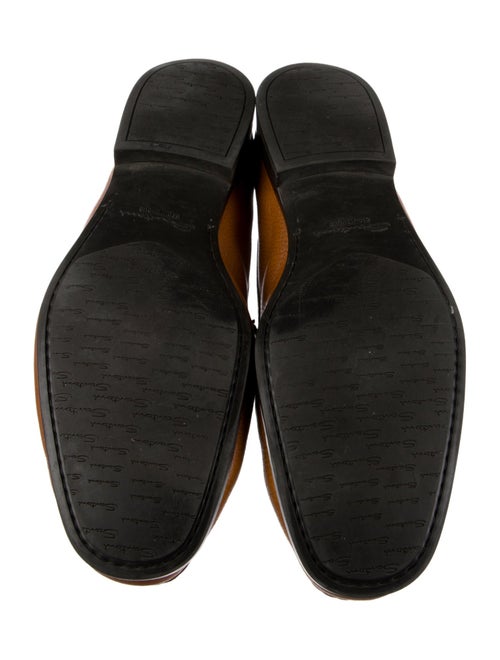 Santoni Leather Dress Loafers