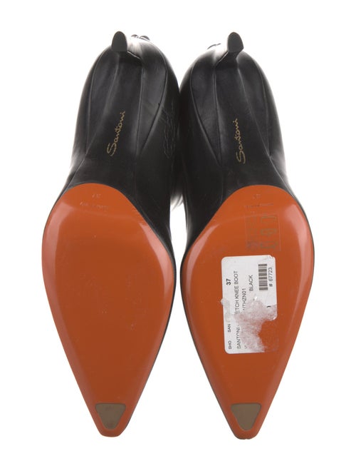 Santoni Leather Boots