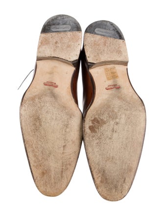 Santoni Leather Oxfords