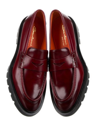 Santoni Leather Mules