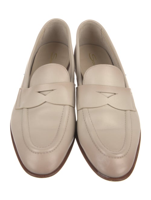 Santoni Leather Loafers