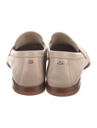 Santoni Leather Loafers