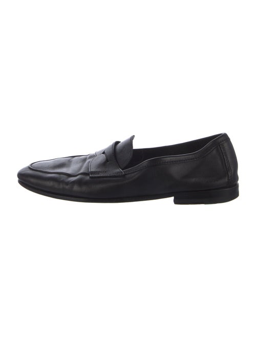 Santoni Leather Loafers