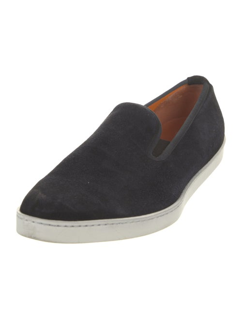 Santoni Suede Sneakers