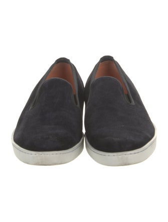 Santoni Suede Sneakers