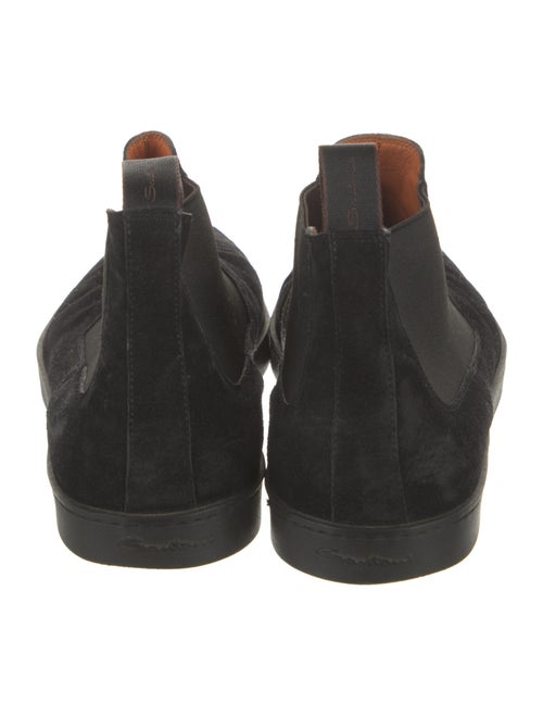 Santoni Suede Chelsea Boots