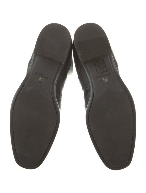 Santoni Leather Riding Boots